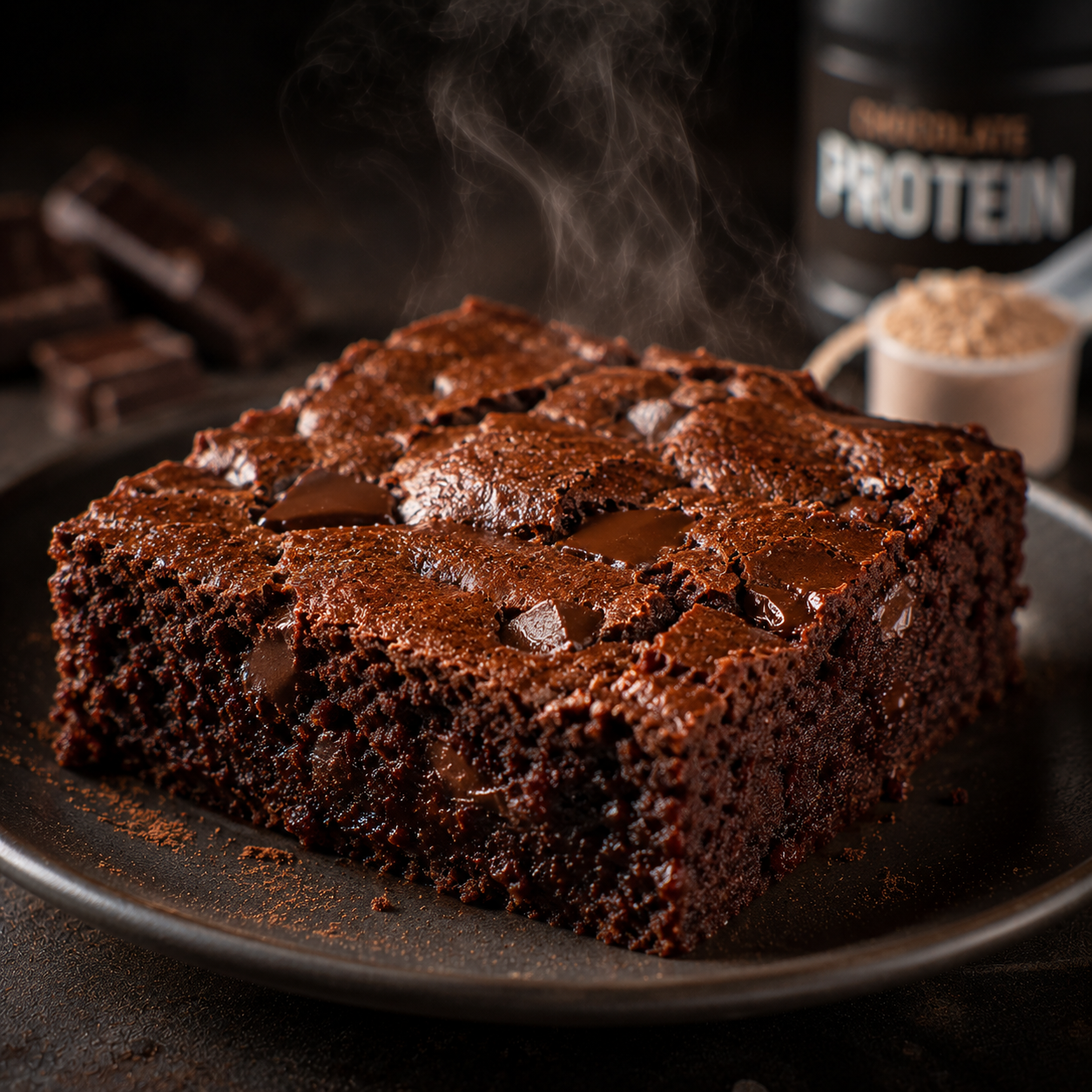 Brownie protéiné