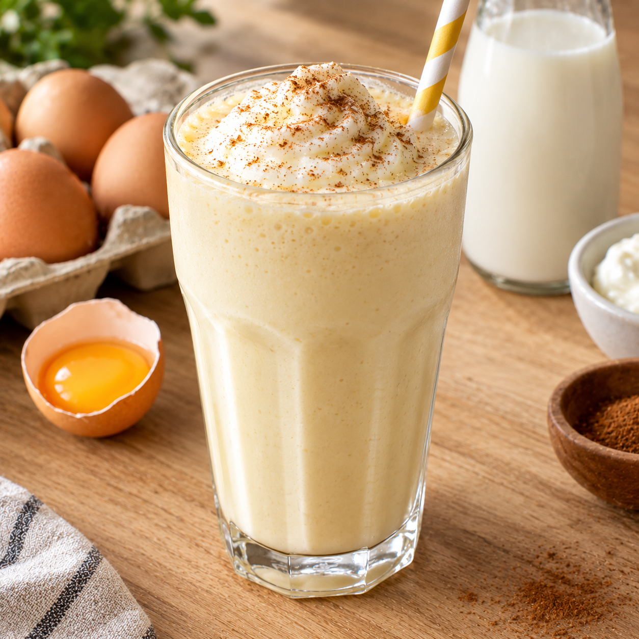 Milk-shake œufs