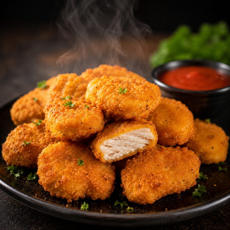 Nuggets de poulet maison
